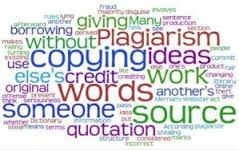 plagiarism words